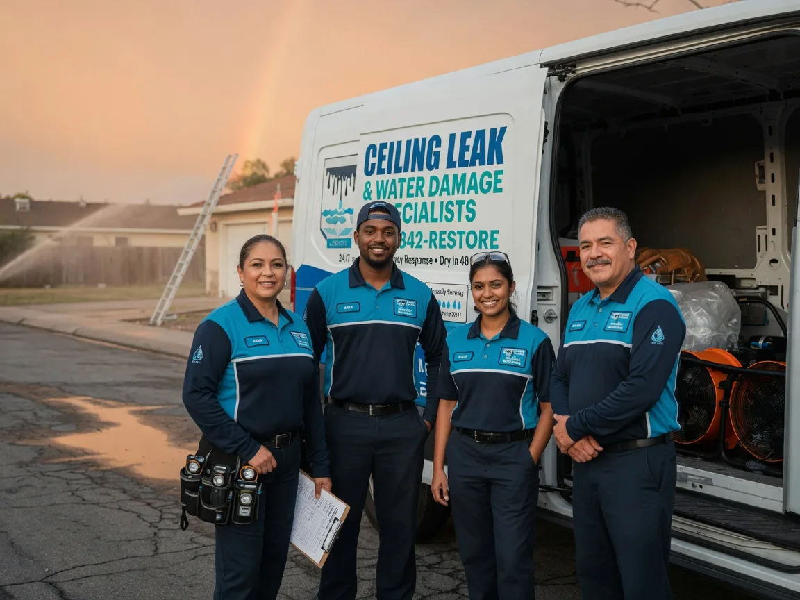 Ceiling Leak Cleanup company in Juda, WI